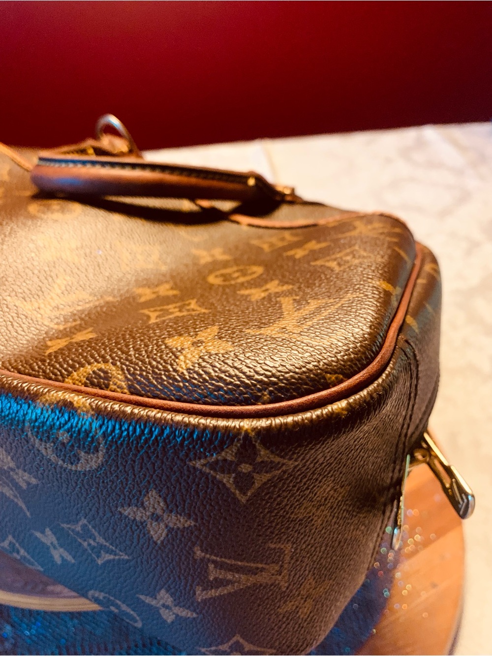 Louis Vuitton Authentic Vintage Monogram Canvas Trouville COA by Legitgrails. - Picture 11 of 17